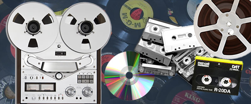 Audio Transfer Fife  Vinyl, Reels,, Tapes, Mini Disc, DAT